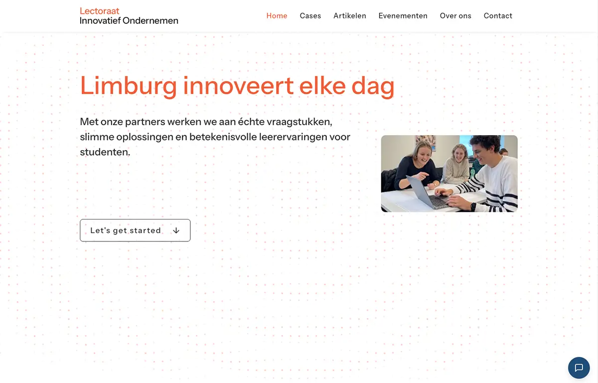 Website Limburg Innoveert Redesign 2026